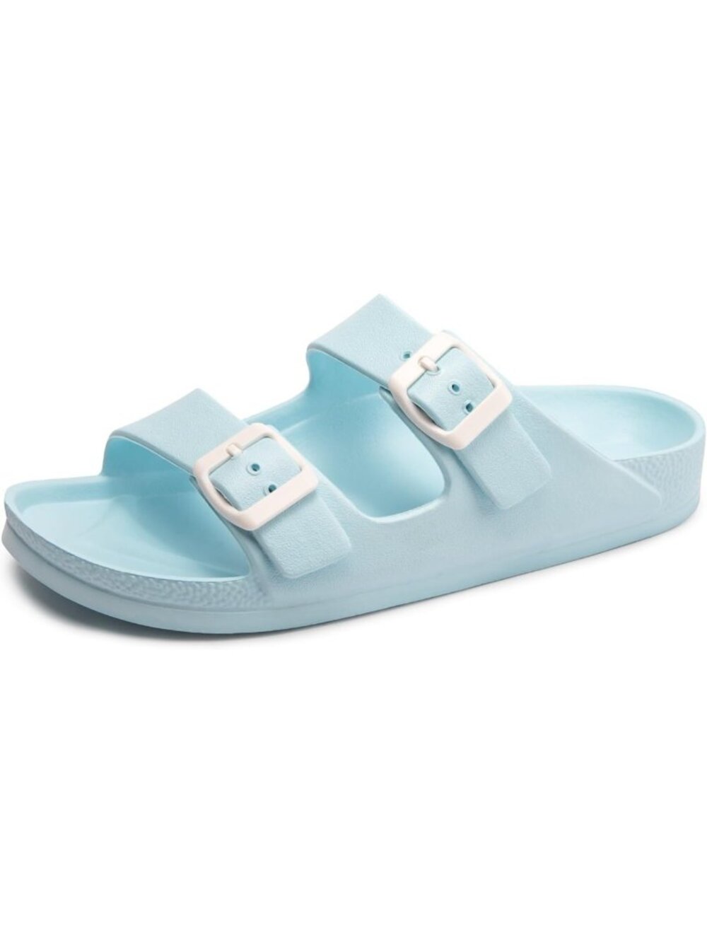 Stylish Women's Comfort Slides - Non-Slip Lightweight Flat Beach Sandals for